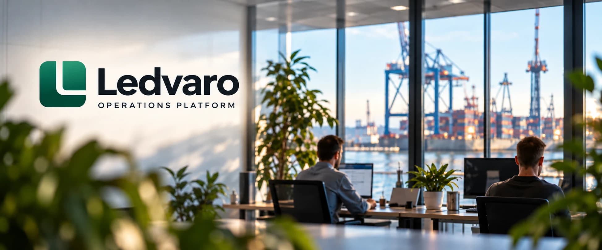 Banner för operationsplattformen Ledvaro